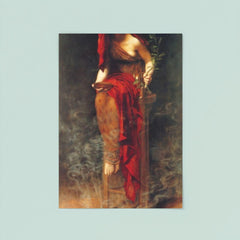 Priestess of Delphi by John Collier, 1891 poster 8
