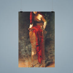 Priestess of Delphi by John Collier, 1891 poster 9