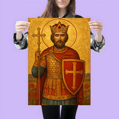 Prince Lazar Kosovo field icon poster 3