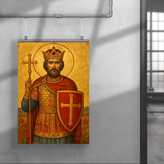 Prince Lazar Kosovo field icon poster 4