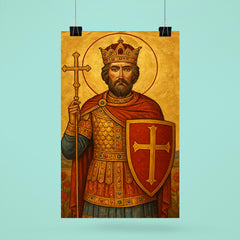 Prince Lazar Kosovo field icon poster 6
