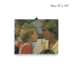 Princess Diana Losing an Argument to Her Son, 1991 poster 4