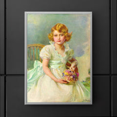 Princess Elizabeth of York by Philip Alexius de László, 1933 poster 5