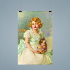 Princess Elizabeth of York by Philip Alexius de László, 1933 poster 9