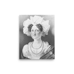 Princess Louise Caroline of Hesse-Kassel poster on a plain backdrop in size 8"x10".