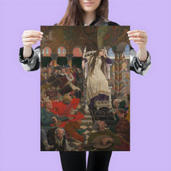 Princess Nesmeyana by Viktor Vasnetsov, 1916 poster 3