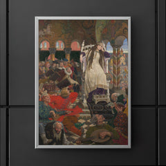 Princess Nesmeyana by Viktor Vasnetsov, 1916 poster 5