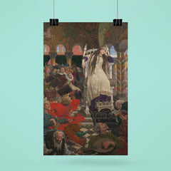 Princess Nesmeyana by Viktor Vasnetsov, 1916 poster 6