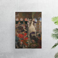Princess Nesmeyana by Viktor Vasnetsov, 1916 poster 7