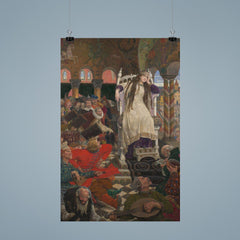 Princess Nesmeyana by Viktor Vasnetsov, 1916 poster 9