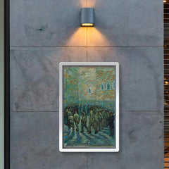 Prisoners' Round by Vincent van Gogh, 1890 poster 2