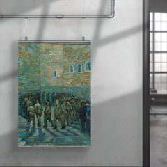 Prisoners' Round by Vincent van Gogh, 1890 poster 4