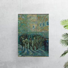 Prisoners' Round by Vincent van Gogh, 1890 poster 7