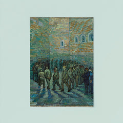Prisoners' Round by Vincent van Gogh, 1890 poster 8