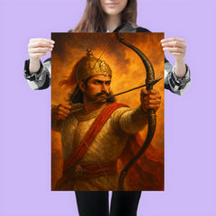 Prithviraj Chauhan drawing the final arrow poster 3