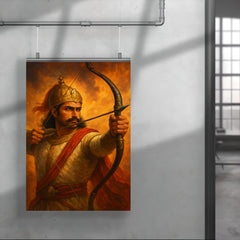 Prithviraj Chauhan drawing the final arrow poster 4