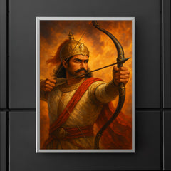 Prithviraj Chauhan drawing the final arrow poster 5