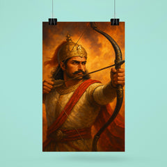 Prithviraj Chauhan drawing the final arrow poster 6