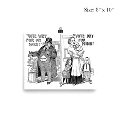 Prohibitionist Propaganda Poster, Late 1910s poster 4