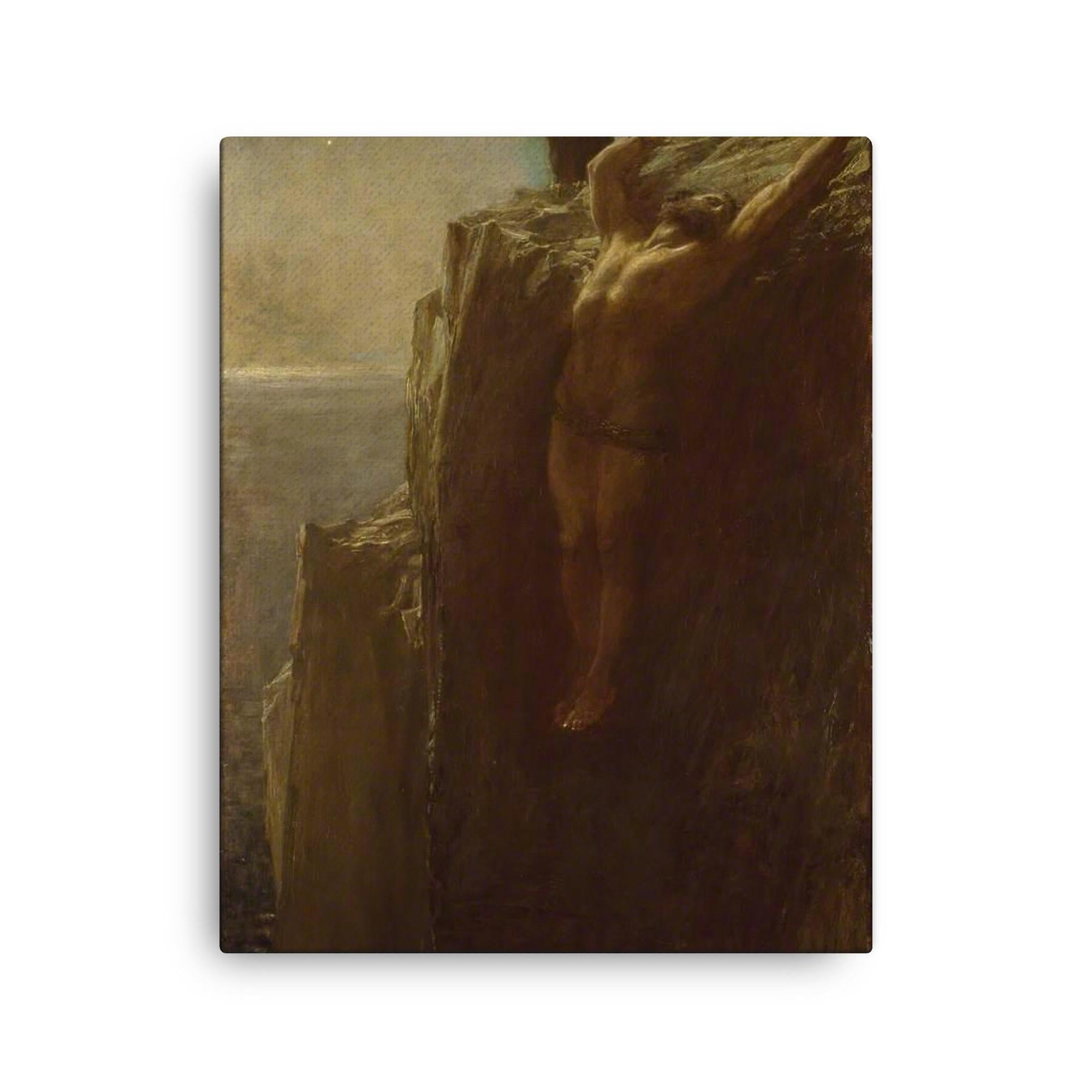 Prometheus Canvas Print by Briton Riviere – Classic Mythology Wall Art ...