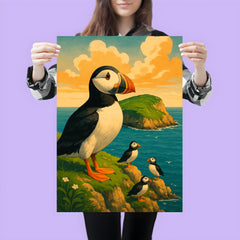 Puffin Island Wales poster 3