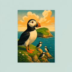 Puffin Island Wales poster 8