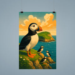 Puffin Island Wales poster 9