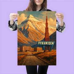 Pyramiden Svalbard Norway poster 3