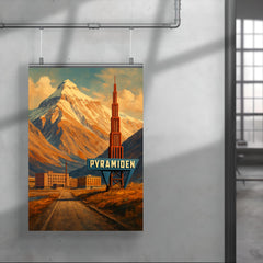Pyramiden Svalbard Norway poster 4