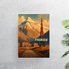 Pyramiden Svalbard Norway poster 7