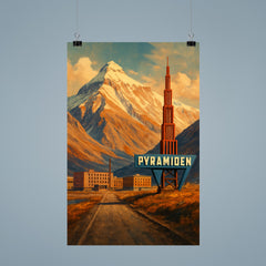 Pyramiden Svalbard Norway poster 9