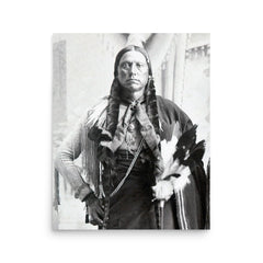 Quanah Parker poster on a plain backdrop in size 16"x20".