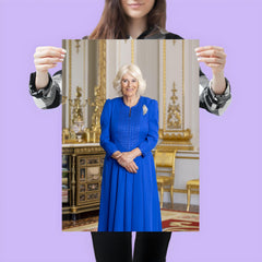 Queen Camilla official Australian portrait poster 3