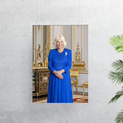 Queen Camilla official Australian portrait poster 7