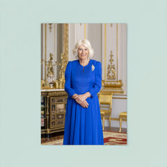 Queen Camilla official Australian portrait poster 8