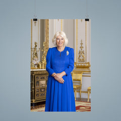 Queen Camilla official Australian portrait poster 9