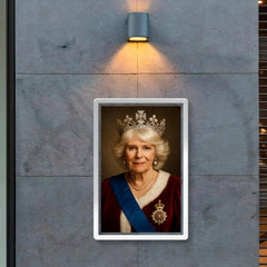 Queen Camilla portrait poster 2