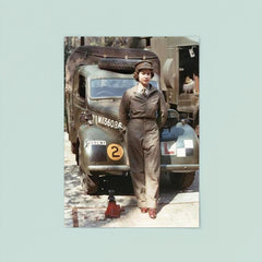 Queen Elizabeth as a Mechanic during World War II, 1939 poster 8