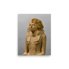 Queen Hatshepsut poster on a plain backdrop in size 8"x10".