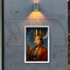 Queen Seondeok celestial observatory portrait poster 2