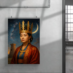 Queen Seondeok celestial observatory portrait poster 4