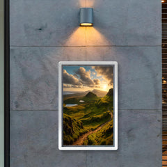 Quiraing Isle of Skye Scotland poster 2