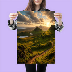 Quiraing Isle of Skye Scotland poster 3