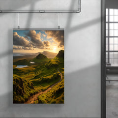 Quiraing Isle of Skye Scotland poster 4
