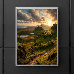 Quiraing Isle of Skye Scotland poster 5