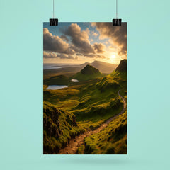 Quiraing Isle of Skye Scotland poster 6