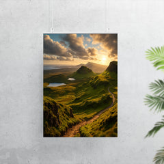 Quiraing Isle of Skye Scotland poster 7