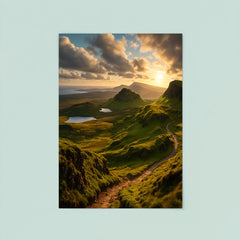 Quiraing Isle of Skye Scotland poster 8