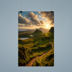 Quiraing Isle of Skye Scotland poster 9