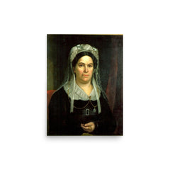 Rachel Jackson poster on a plain backdrop in size 12"x16".